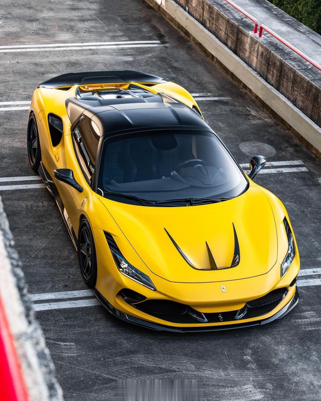 法拉利F8 Tributo 💛 小动一下不错！#F8 Tributo##豪车超