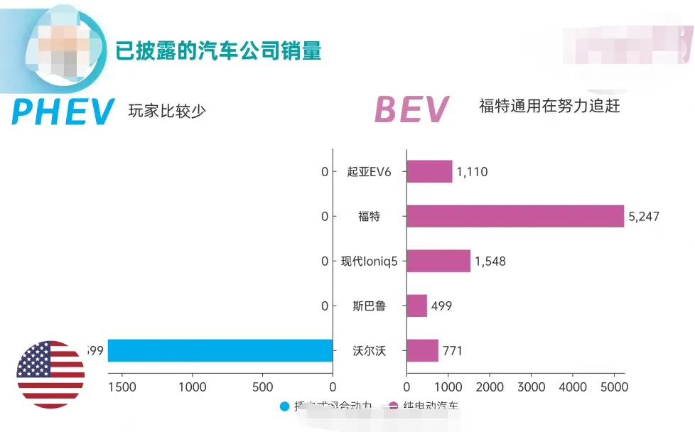美国民众对待汽车的态度是走两个极端，要么纯粹燃油车，比如大排量性能车、皮卡等，要
