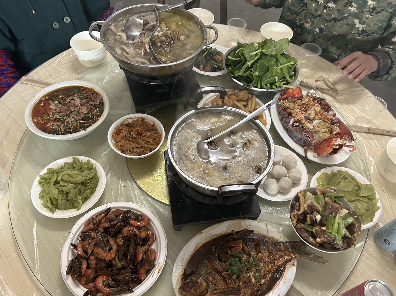 年夜饭 #团圆饭一家人