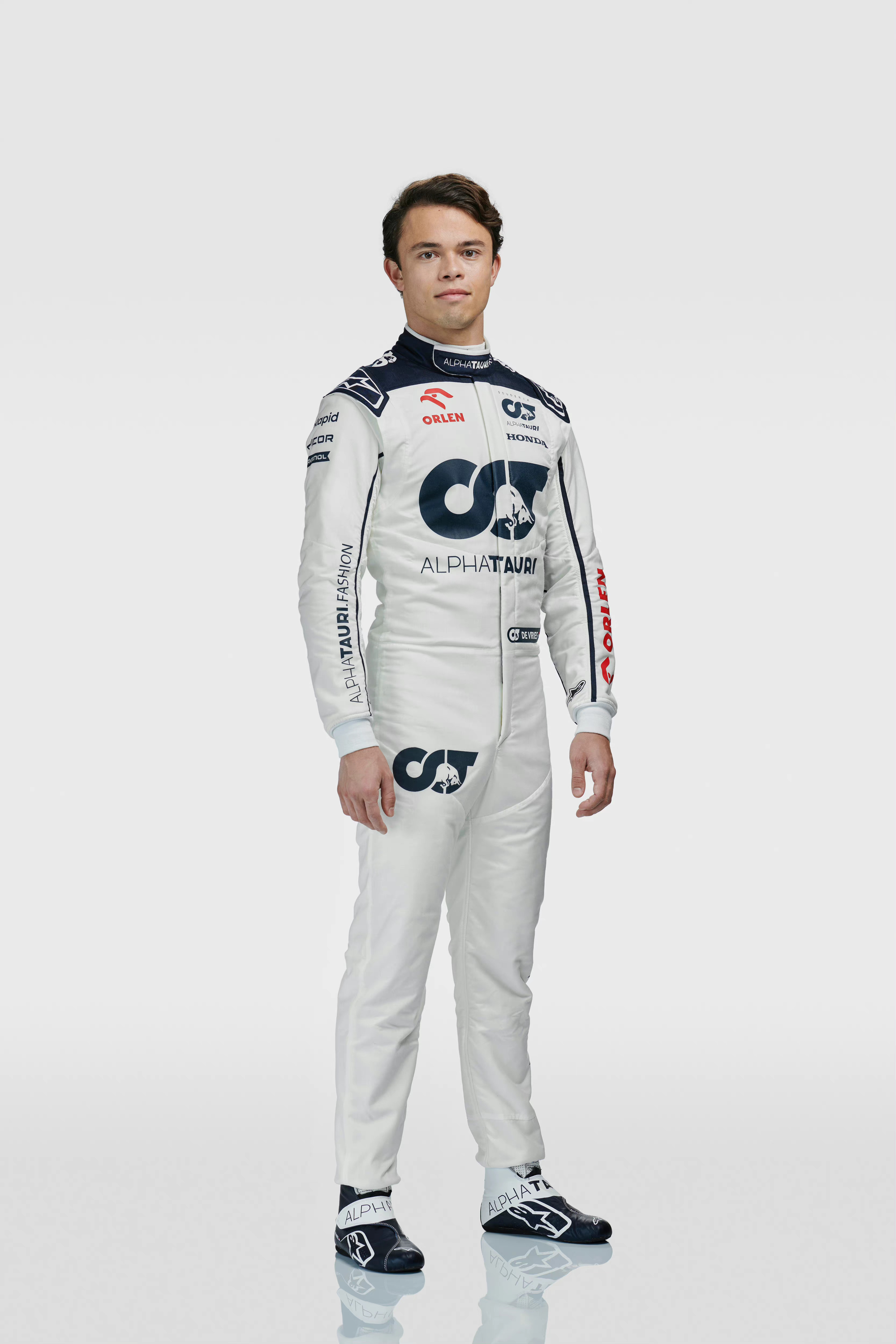 红牛二队｜德弗里斯和角田2023赛季定妆照#赛车##F1##Car时尚# ​​​