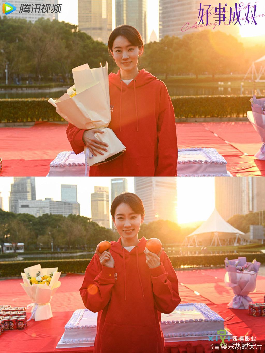 #好事成双杀青仪式感##好事成双杀青# 张小斐出演的首部电视剧《好事成双》杀青啦