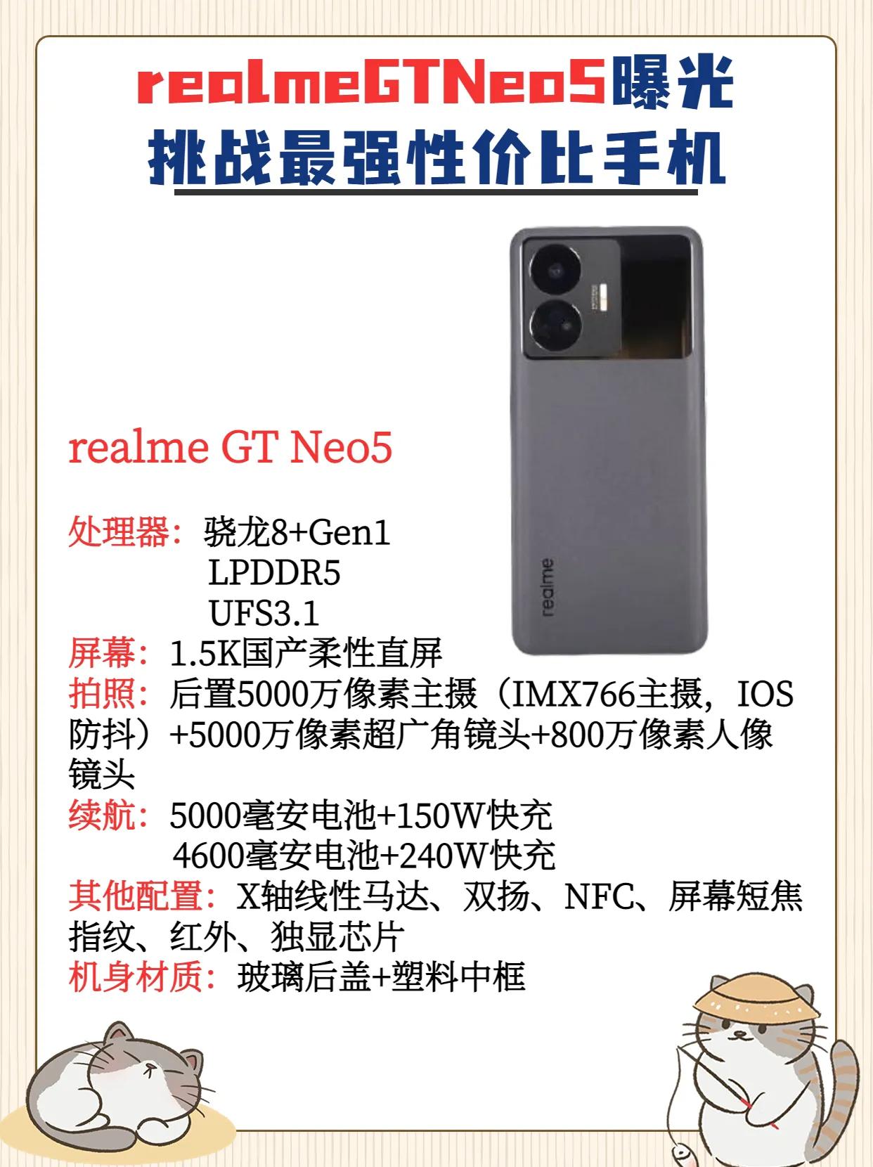 realme GT Neo5参