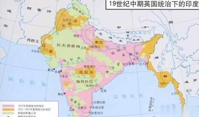 二战结束后，印度和巴基斯坦根据英国人的蒙巴顿方案分家了。后来，巴基斯坦也分了一次