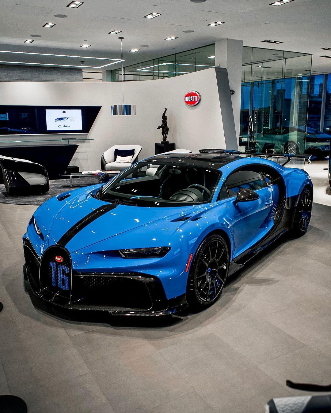 Bugatti chiron pursport 💙#布加迪chiron##豪车