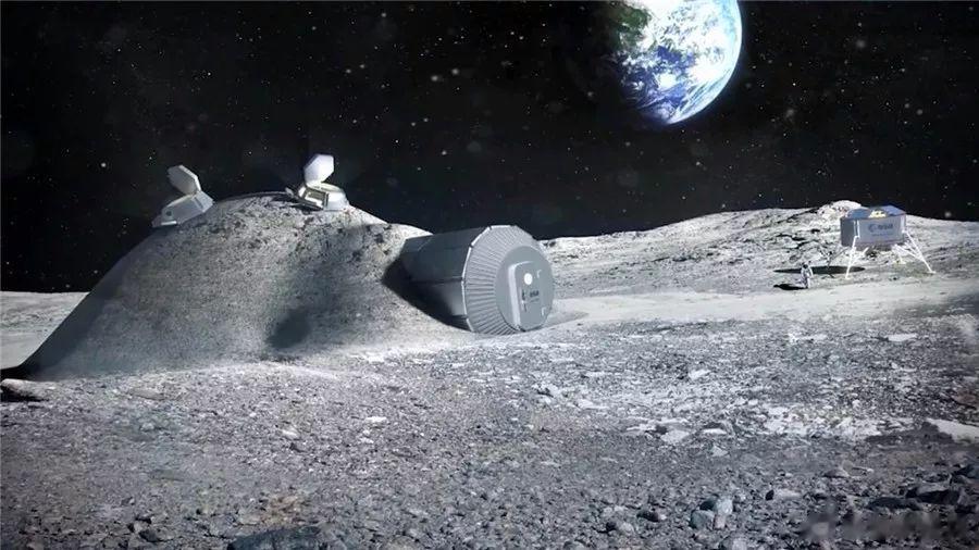 #中国科学家研讨在月球上盖房子#月球上盖房子，首先地方要选好，昼夜温差不能太大，