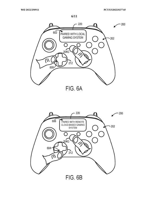 【Xbox新专利：带有屏幕的手