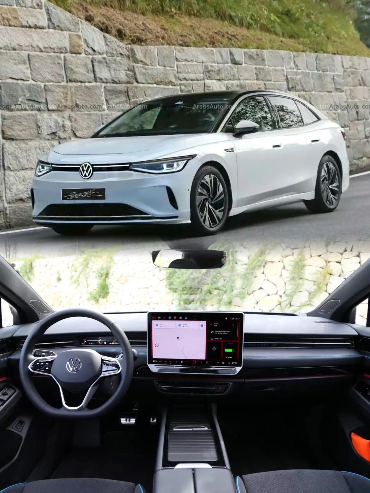 大众ID.7将在上海车展首发，续航超700公里！
国产版大众ID.7有望于4月1