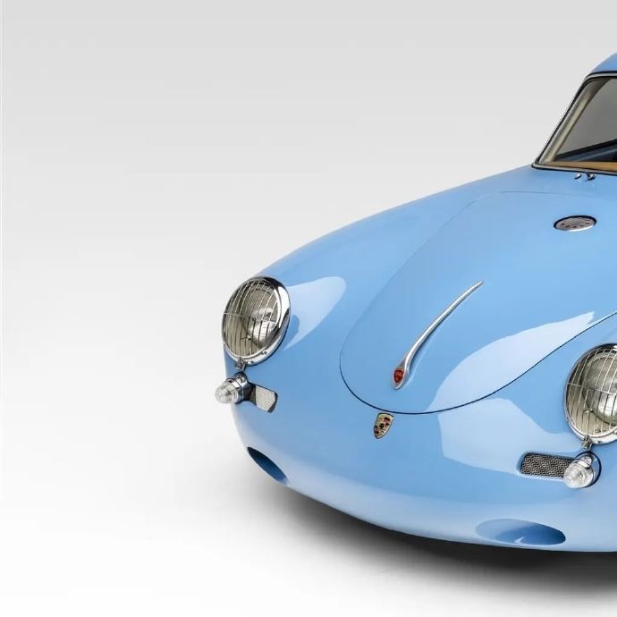 保时捷356，一辆优雅的老式双门跑车转变成老派的公路机器，一看就是不好惹的狠角色