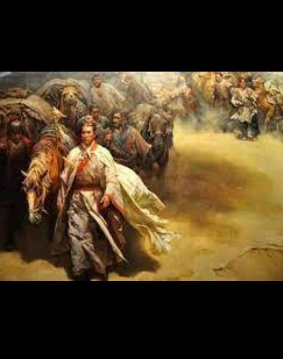 #历史那些事[超话]#甘英，东汉人在东汉初年，西域与汉朝关系一度紧张。明帝时，班