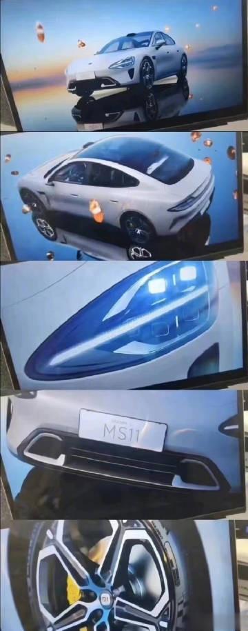  

据说型号为小米汽车MS1
