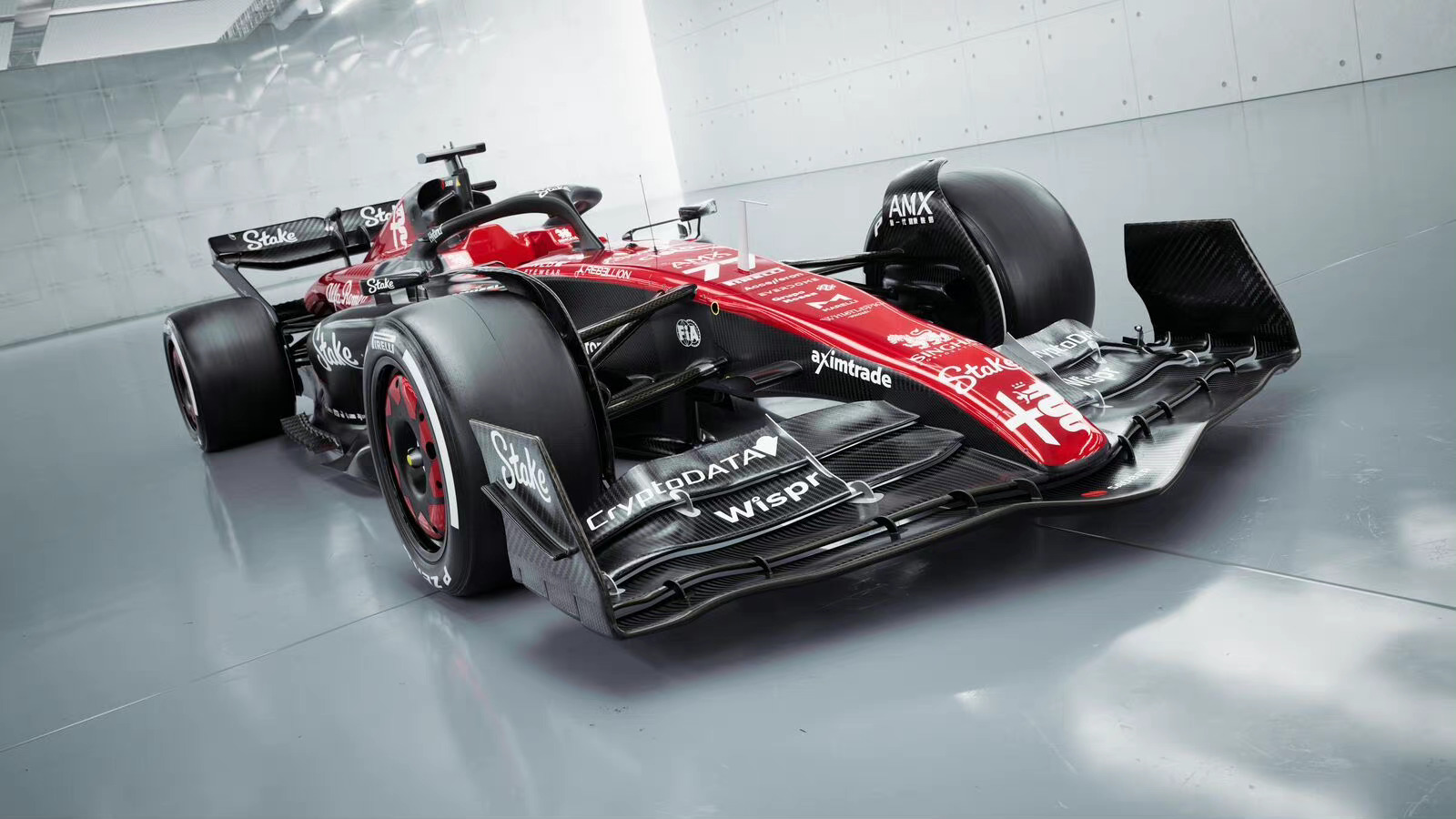 阿尔法罗密欧2023赛季C43新车涂装 #赛车# #F1# #Car时尚# ​​