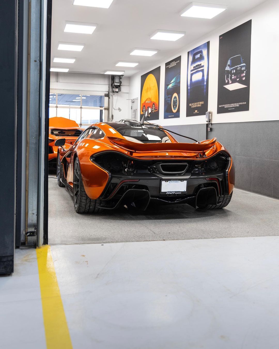 Volcano Orange 🧡 Mclaren P1#迈凯伦p1##car时