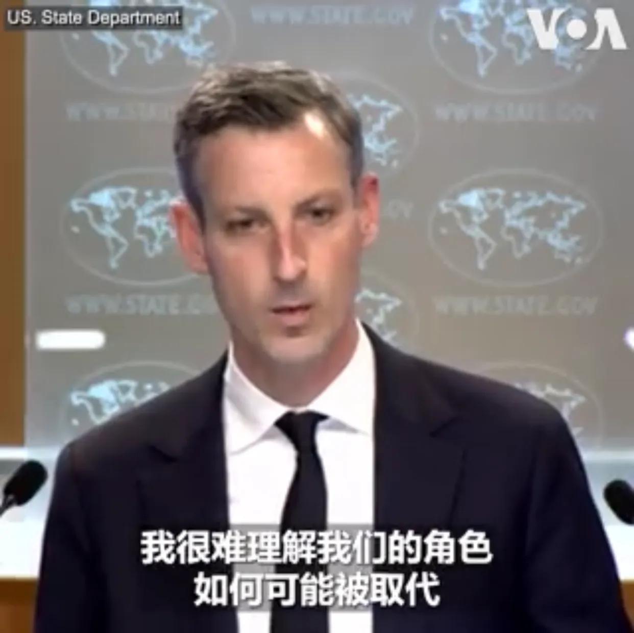 被问及“沙特和伊朗在中国斡旋下和解”时，美国的酸劲上来了。美国国务院发言人普莱斯