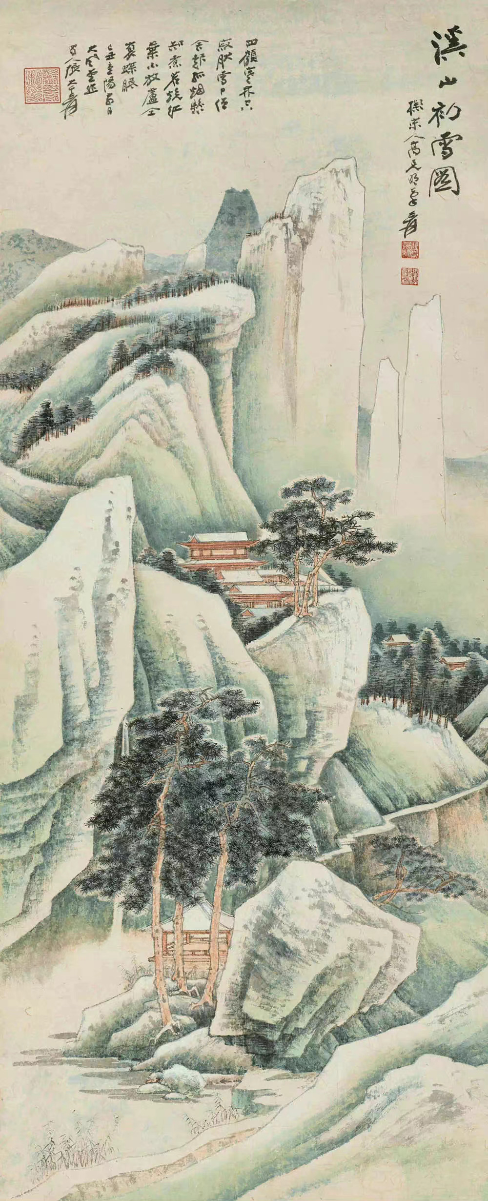 张大千逝世40周年，缅怀画坛传奇张大千！张大千（1899年5月10日—1983年