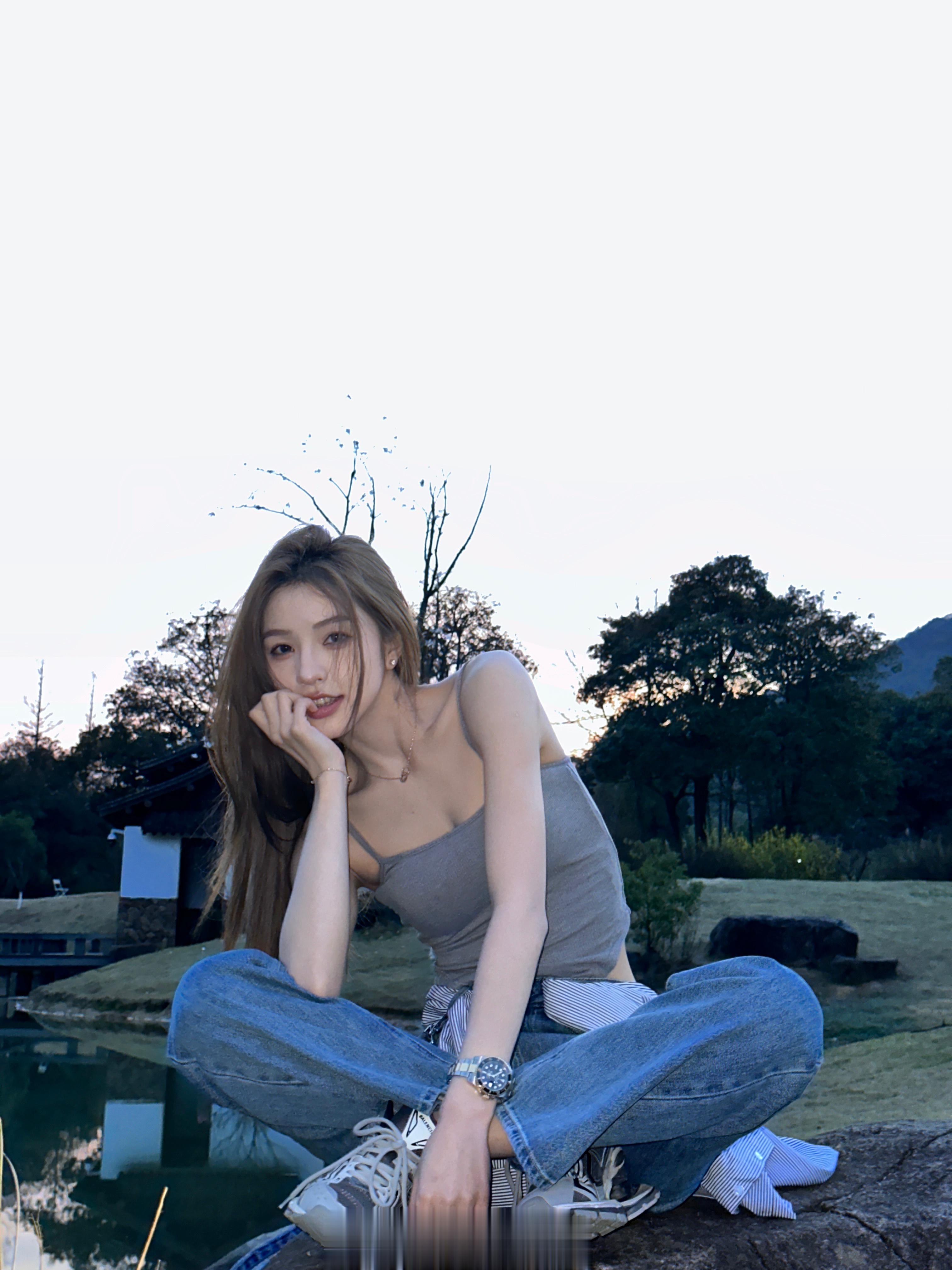 比起日出 我更喜欢日落 因为早上起不来 ​​​
