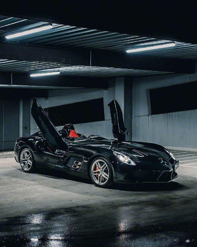 黑色诱惑，经典车之梅赛德斯SLR Stirling Moss！ ​​​​ ​​​