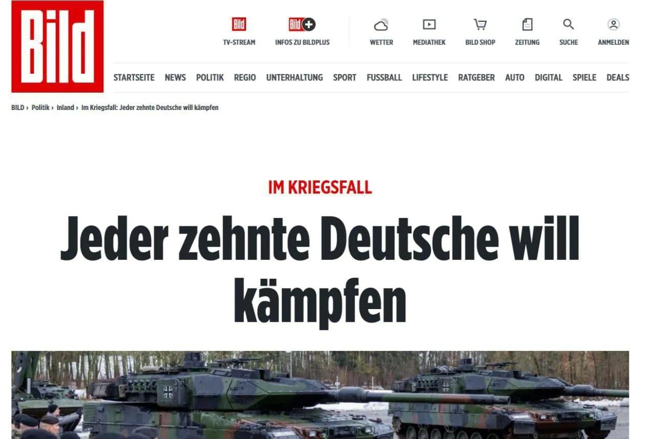 🇩🇪🤝🇷🇺德国震惊的民意调查：如果“俄罗斯进攻德国”，德国人会怎么办。