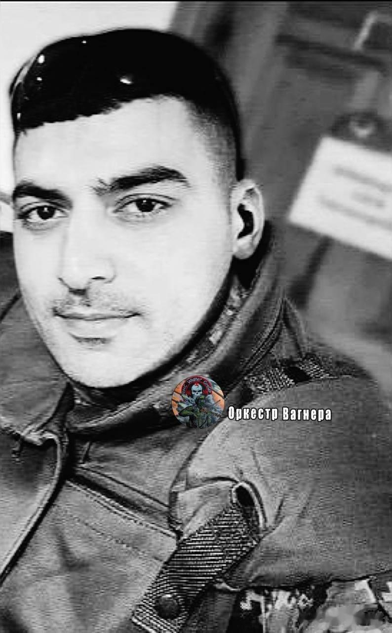 来自阿塞拜疆籍的雇佣兵伊尔金·哈吉耶夫，在巴赫穆特的战斗中被“瓦格纳”清算。在世