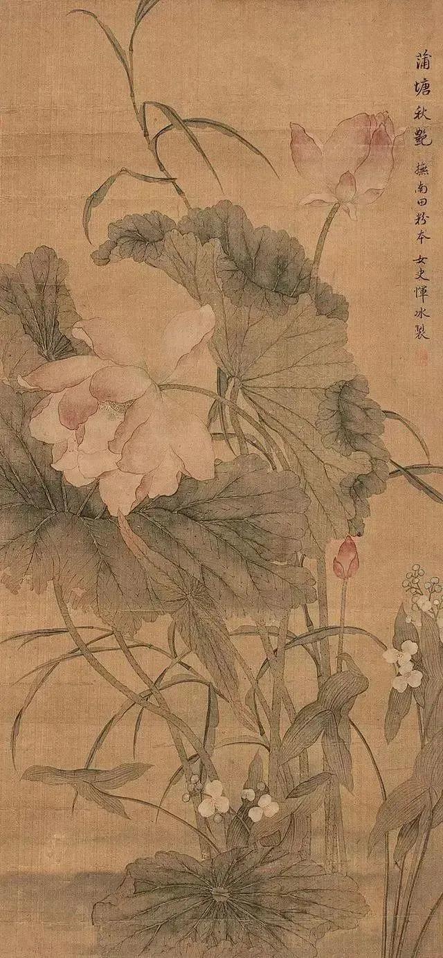 
清代女画家恽冰花鸟画作品欣赏
 