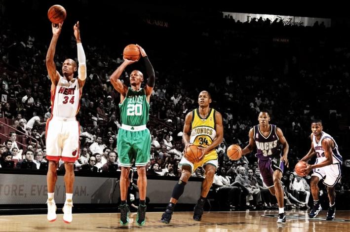 知名球星雷阿伦评判NBA：没有以前好看了

近日，前NBA知名球员雷阿伦在做客一