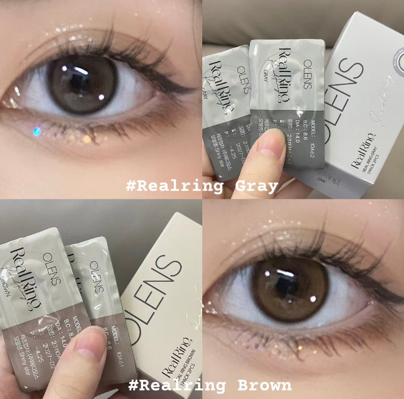 来啦来啦带着美美的美瞳来咯 自然放大双眼 完善妆面 感觉眼睛还能bilingbi