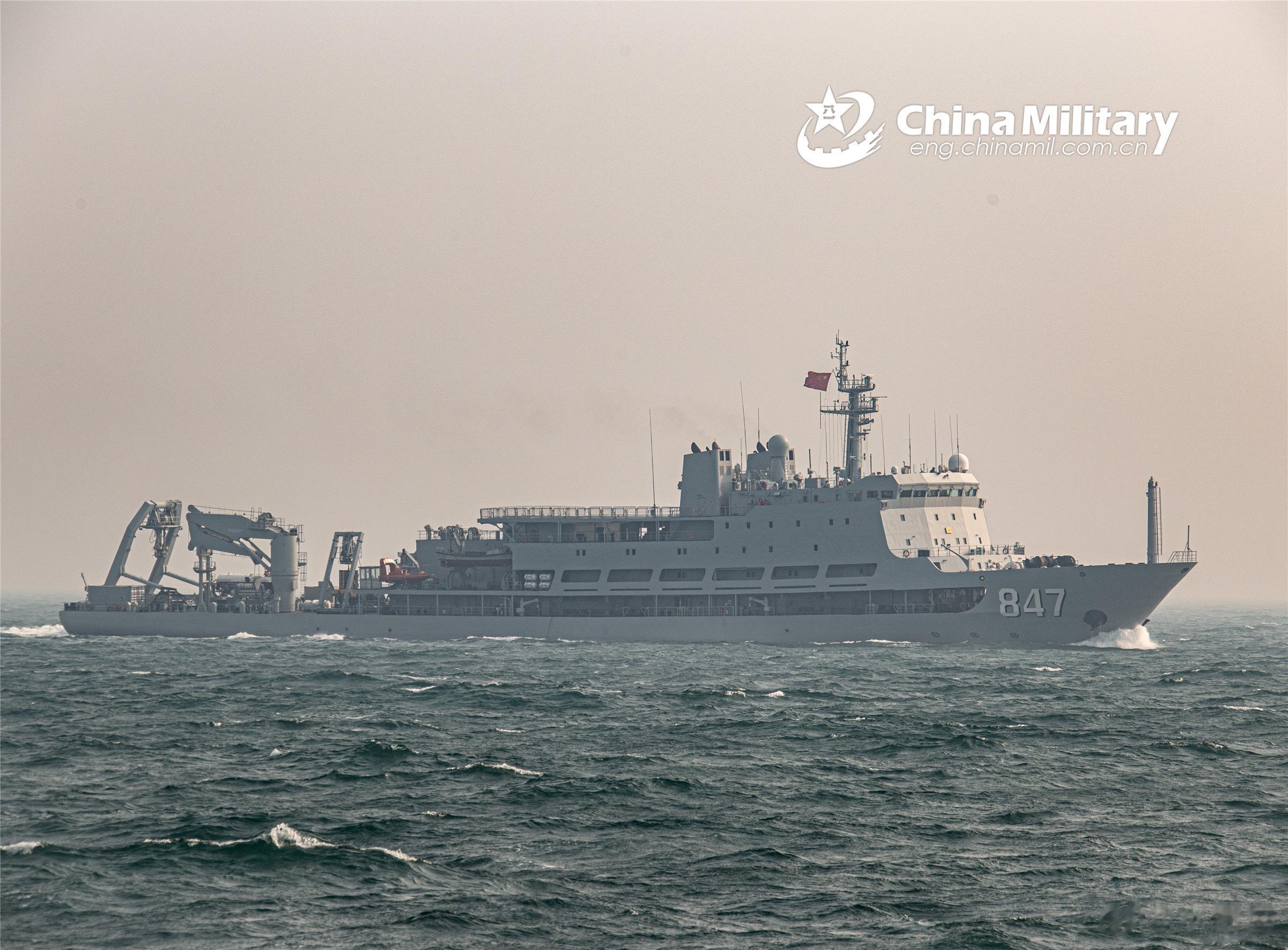 926型综合援潜救生船 847阳澄湖船，原867长岛船，现隶属于北部战区海军某防