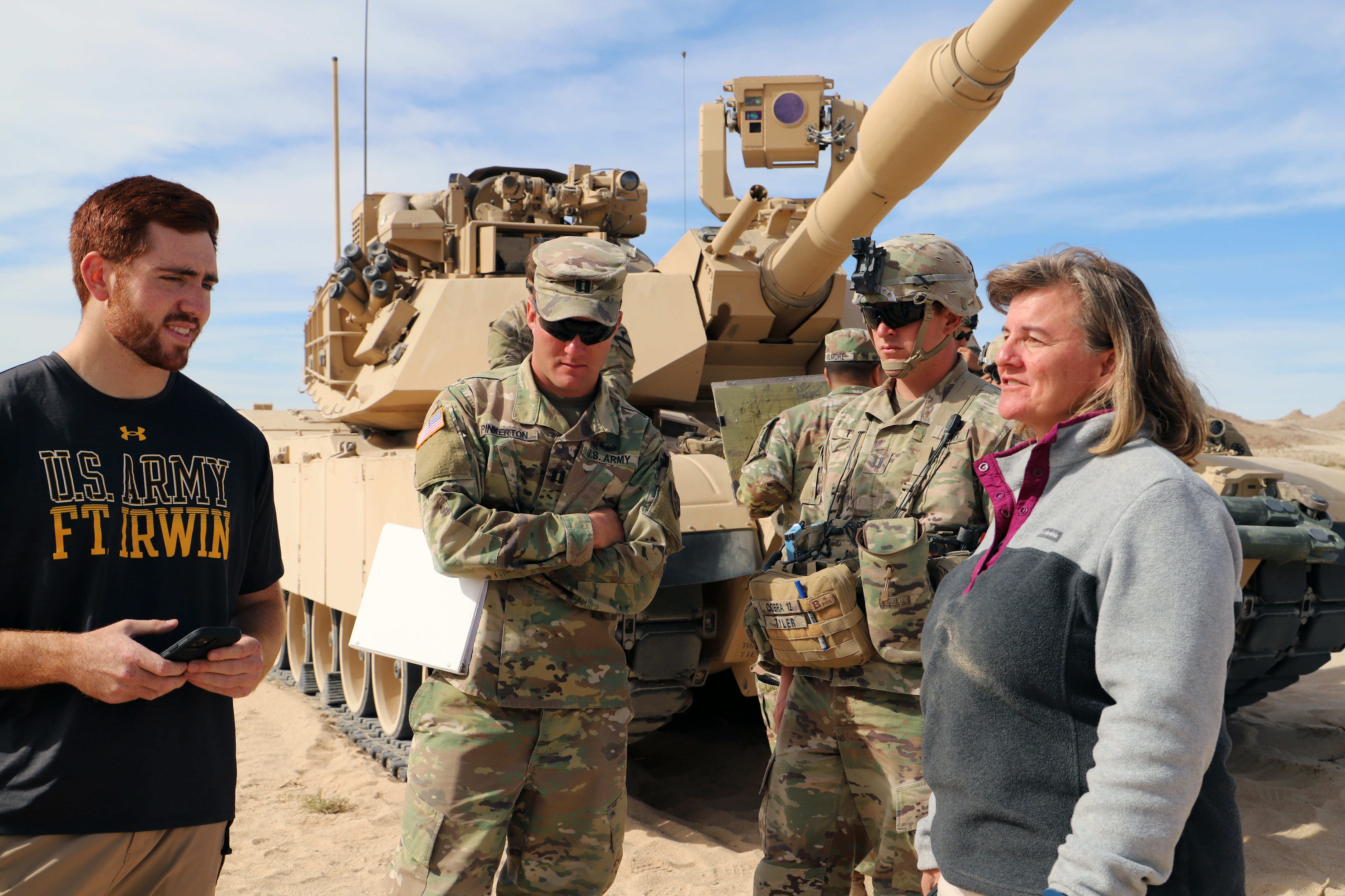 2022年底，美国陆军作战能力发展司令部C5ISR中心于欧文堡所举行的“融合项目