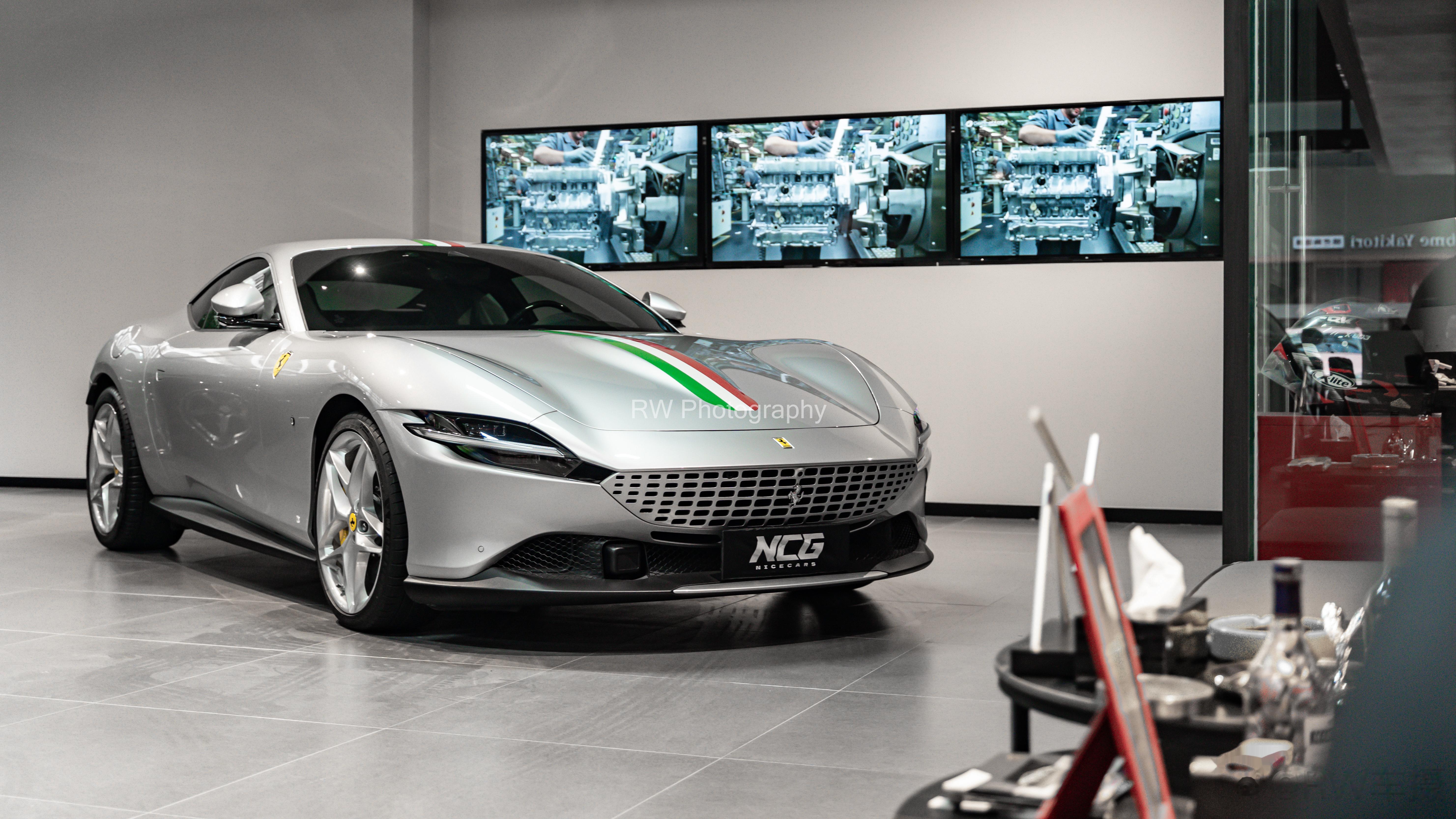 Ferrari Roma今早Roma Spider发布了，那就浅发一组Roma吧