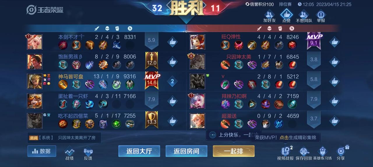 你们赛季初什么降到段位？第一天战绩又如何呢？赛季初第一天果然开门红，老亚瑟强势带