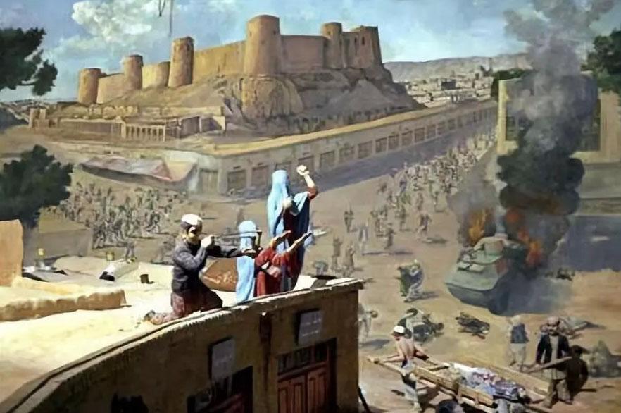 1979年3月14日，勃列日涅夫恶狠狠的盯着桌子上的地图，然后大声说道：“他们必