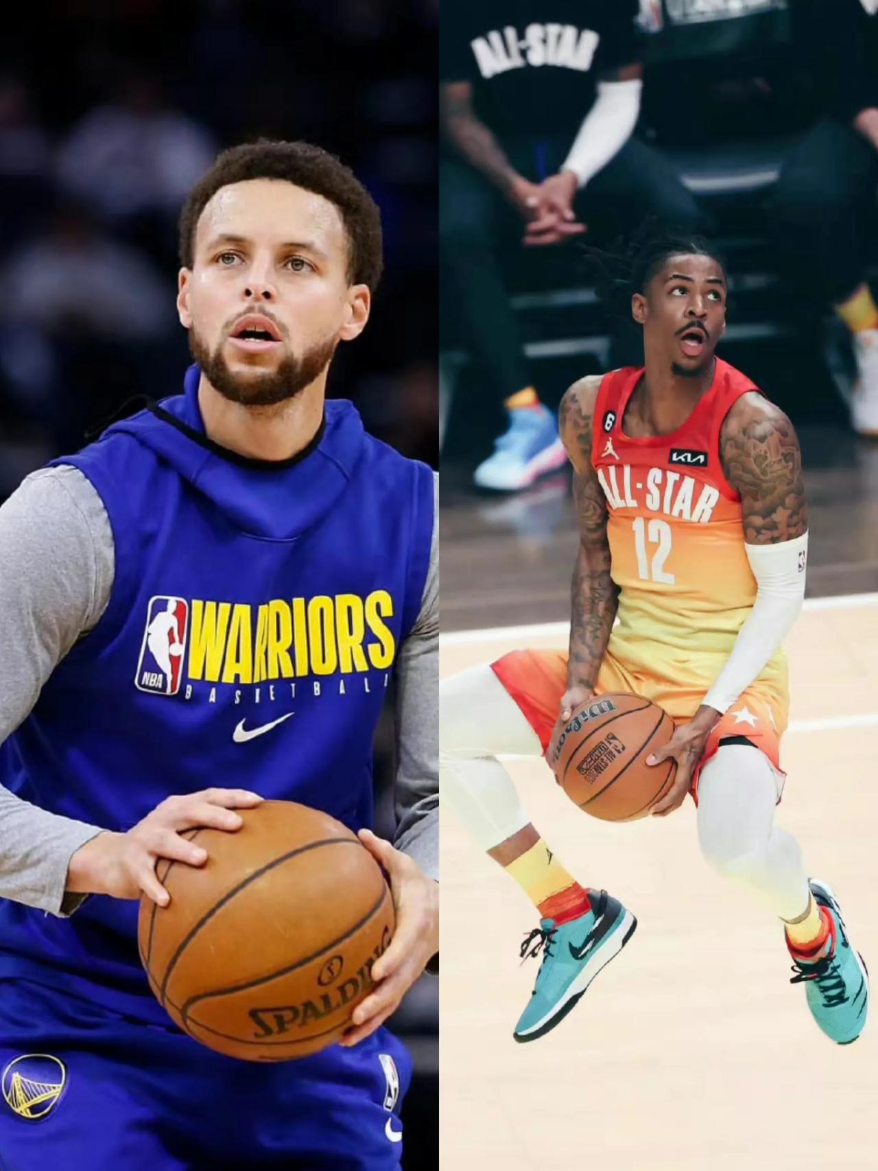 库里、莫兰特本赛季主要数据一览

            莫兰特        