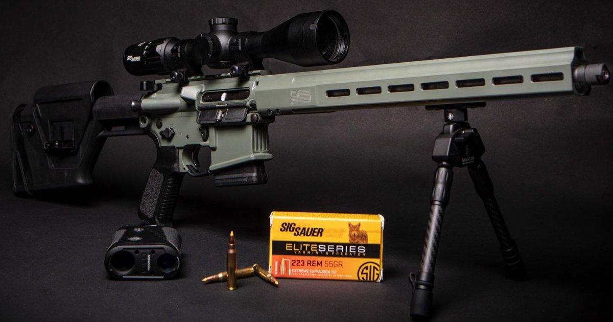 这是西格M400 TREAD系列，名称很特别，英文为TREAD PREDATOR