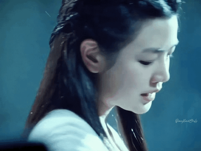 小龙女如果是这个造型，这个状态，那么应该也很惊艳吧，陈妍希版的小龙女完全是被造型