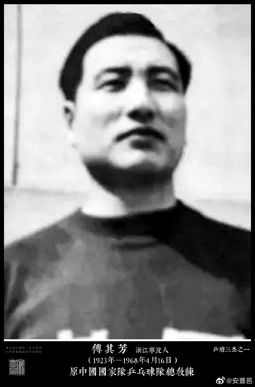 傅其芳（1923年－1968年4月16日）浙江寧波人。1949年到香港定居，以打