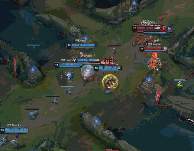 借用某解说的一句话，厨子看上兵法了，来夸一下LGD战队
刚刚LGD对战WE的第一