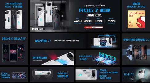仅剩不多的游戏手机了，要卖到4499起，大家觉得如何 ？

腾讯ROG游戏手机7