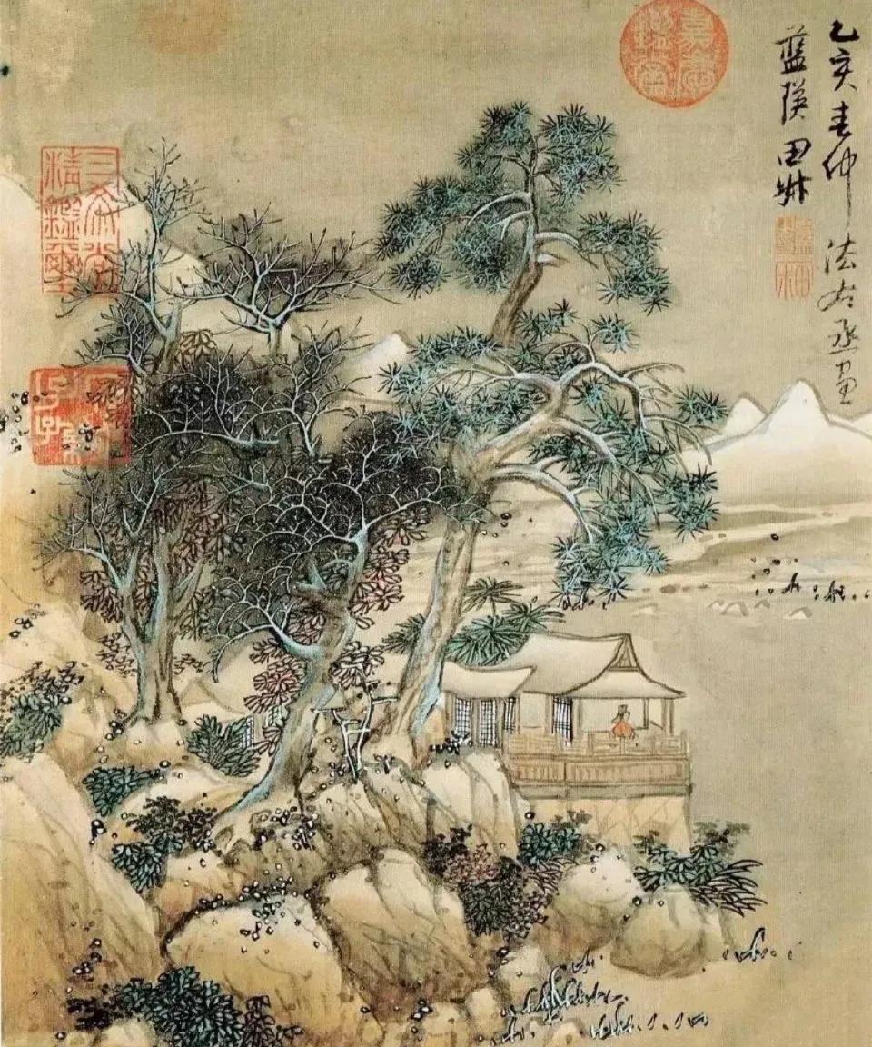 何处溪山隐，衡门对野桥
晚风携鹤子，春雨种鱼苗
  