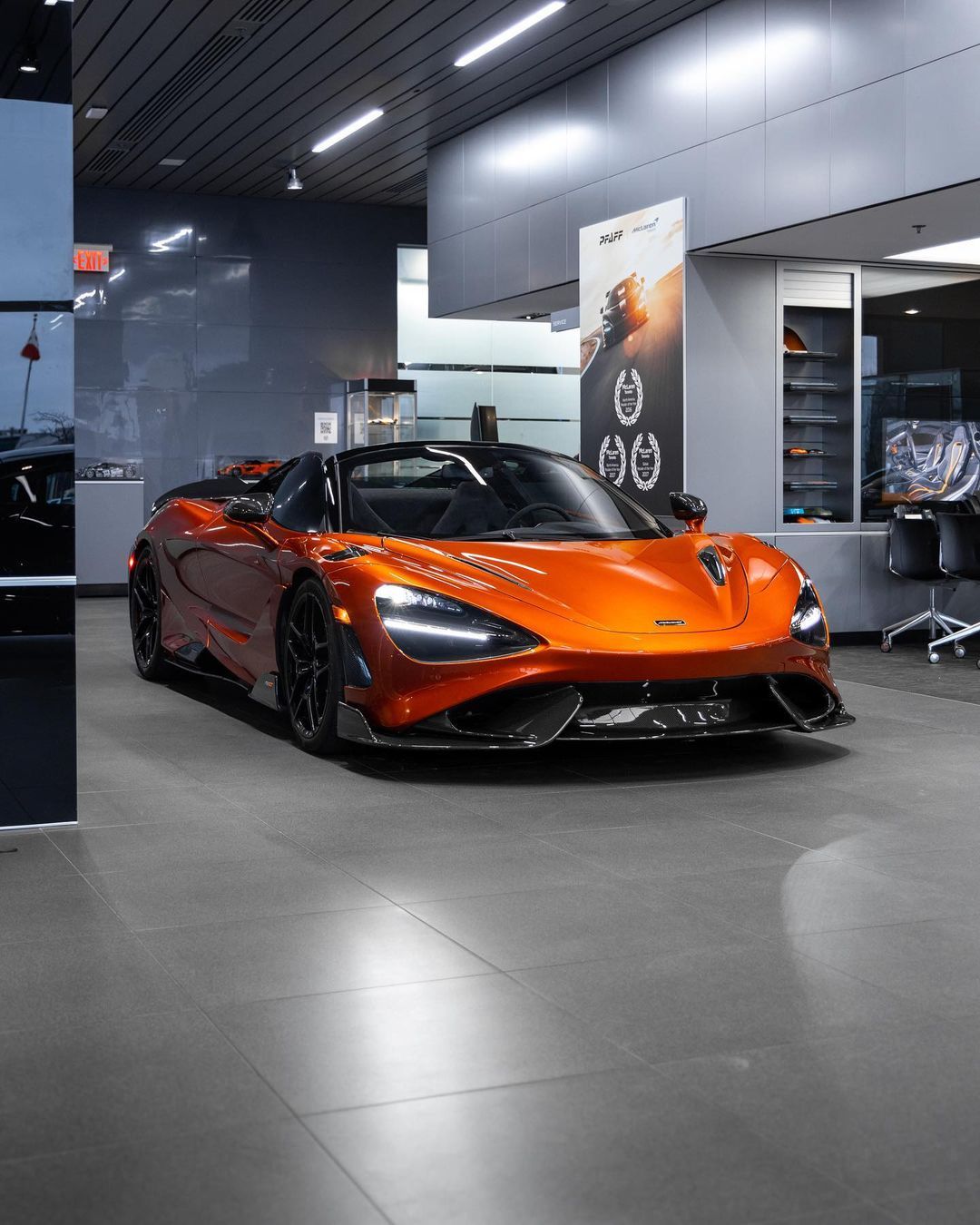 Volcano Orange 🧡 Mclaren 765lt#迈凯伦765lt