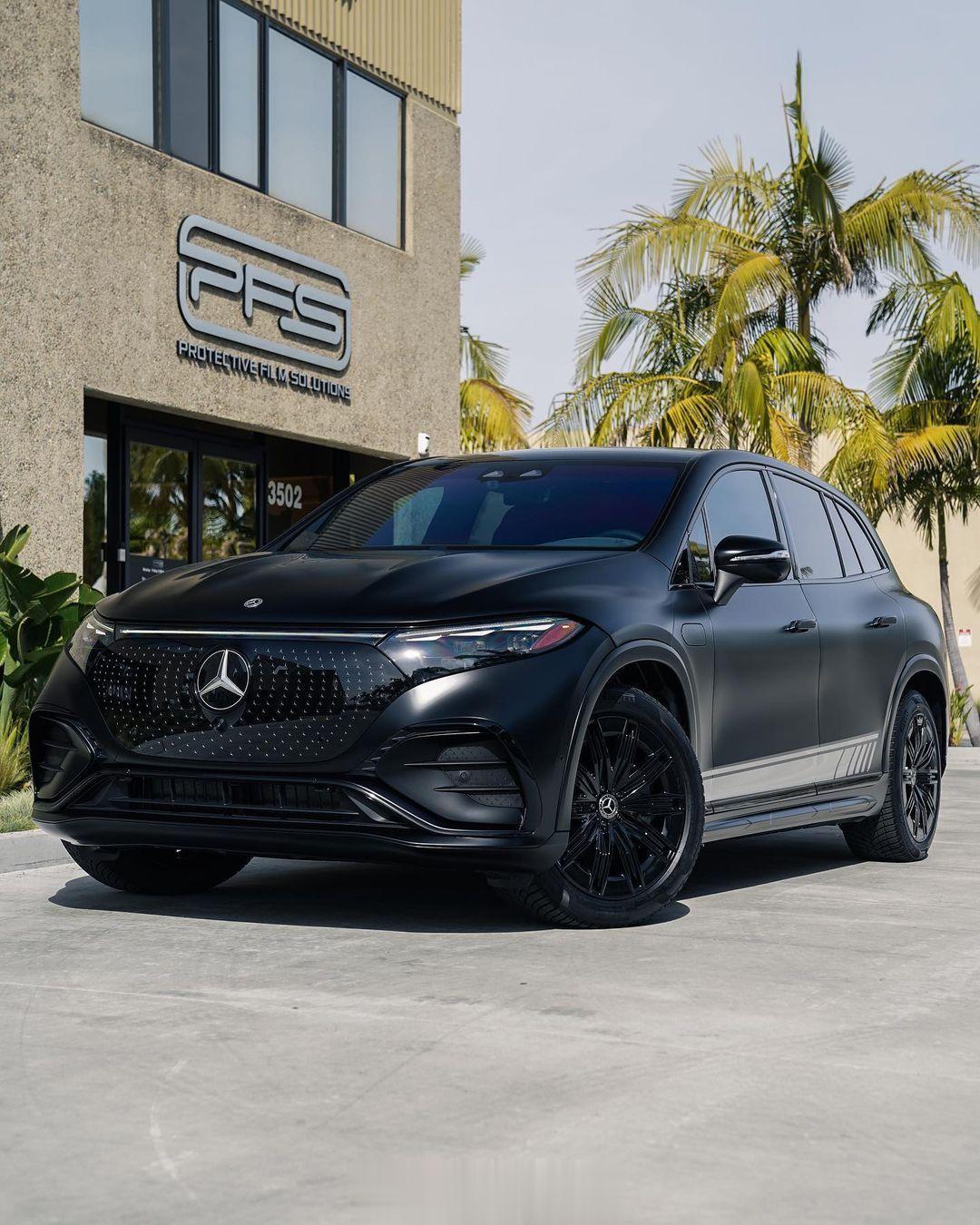 Mercedes EQS 580🥷🏿#奔驰EQS##car时尚##豪车超跑#