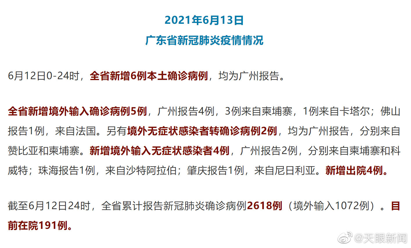 【 】6月12日0-24时，广