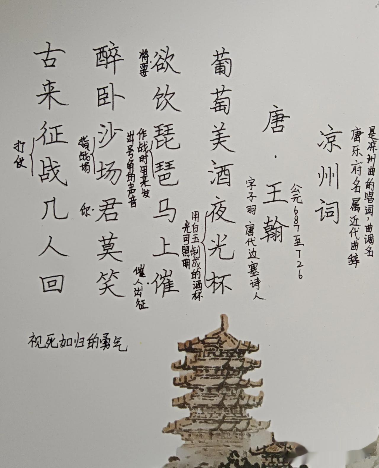 懒得说，自己看吧，抄多少天忘了
记忆力大不如前，一天只能一首[捂脸][捂脸][捂