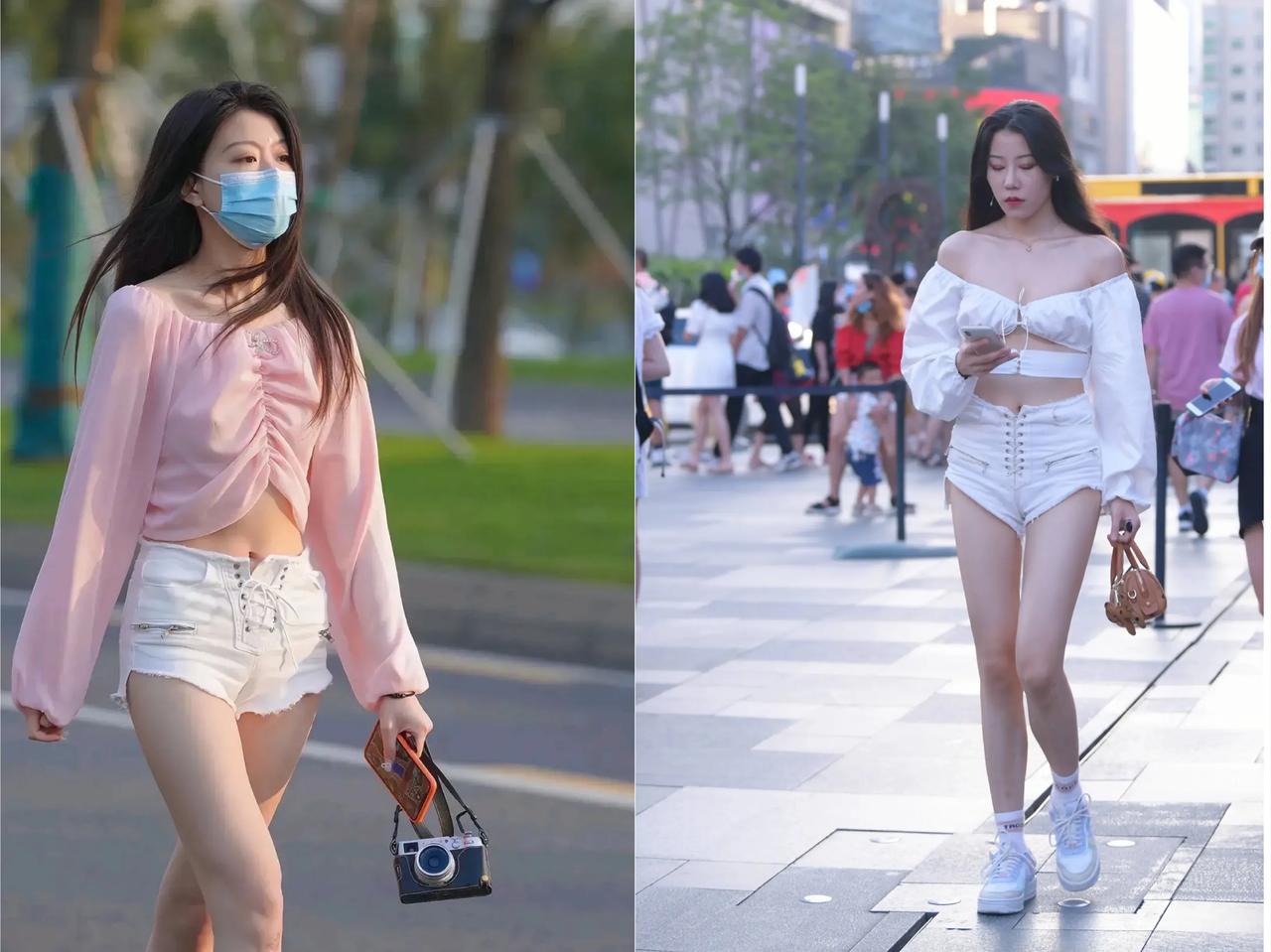 美女欣赏-街拍短裤清凉美女
窈