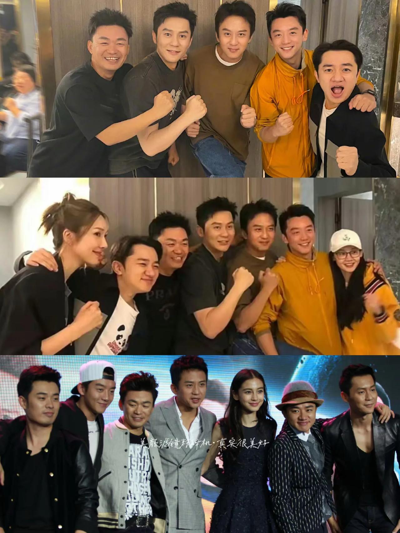 初代跑男重聚 当时是真的爆“火”
邓超、 angelababy、李晨、陈赫、王宝