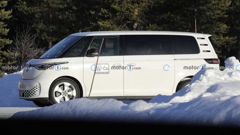 #汽车资讯# 【真的好像香肠犬哈哈哈 大众ID.Buzz长轴距版确认夏季首秀】日