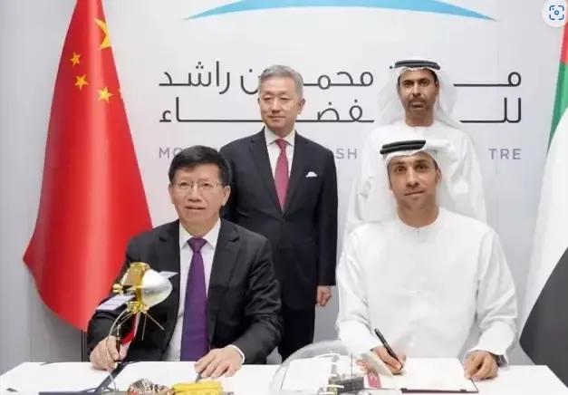 美国法律，真的是管天管地了！
我们和阿联酋签订的300亿探月协议遭到了来自美国的