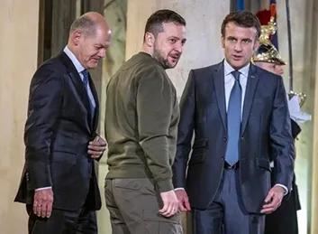 泽连斯基告诉西方与俄和平谈判必须要有中国参加。在俄乌冲突一周年之际，各国都在积极