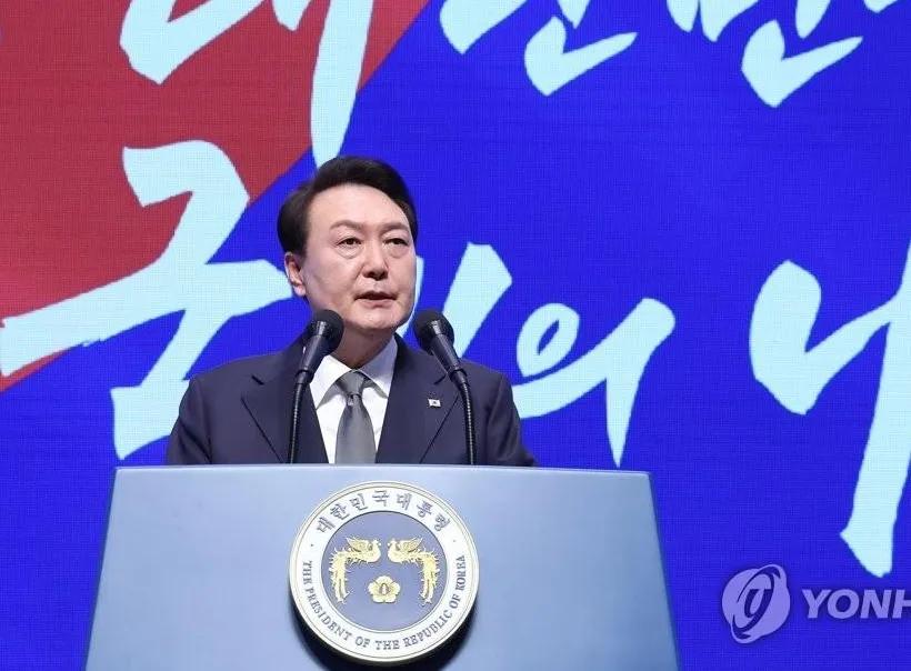 中日韩关系恐变天，韩国要与日本彻底改变关系。尹锡悦在韩国抗日独立纪念日上发表演讲