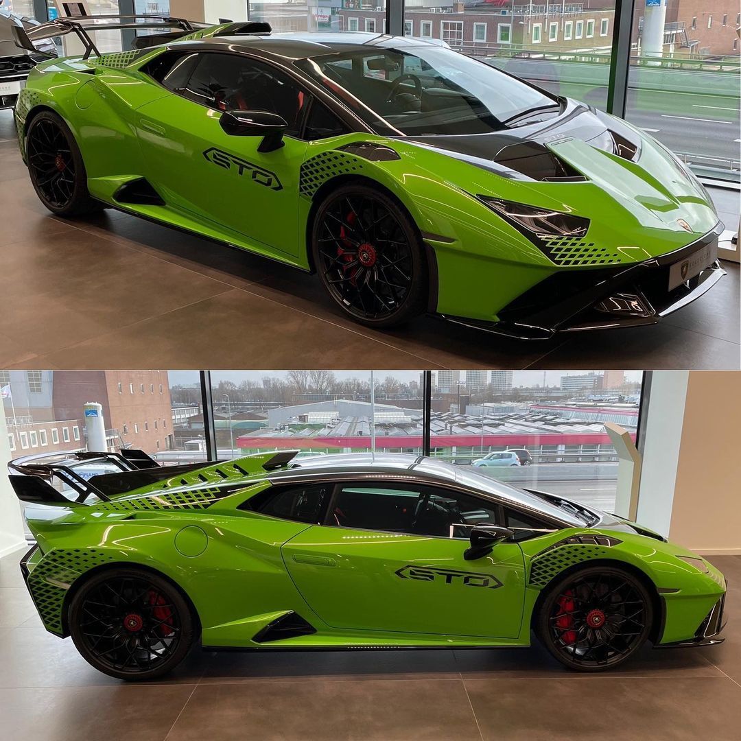 The Lamborghini Huracan STOColor : Verde