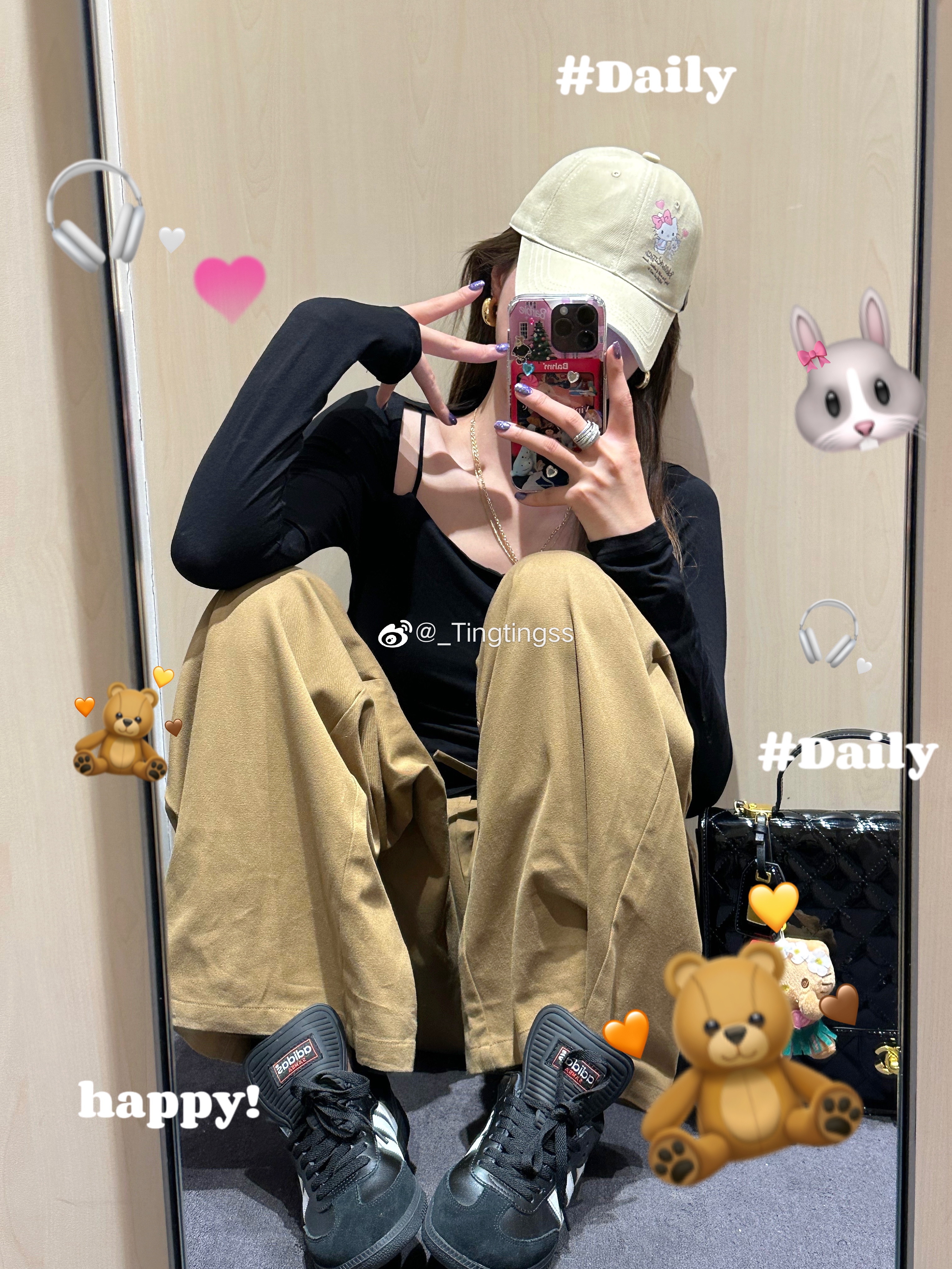 欢迎来到我4/12 今日朋友圈🐰🪩🩰🎵 ​​​