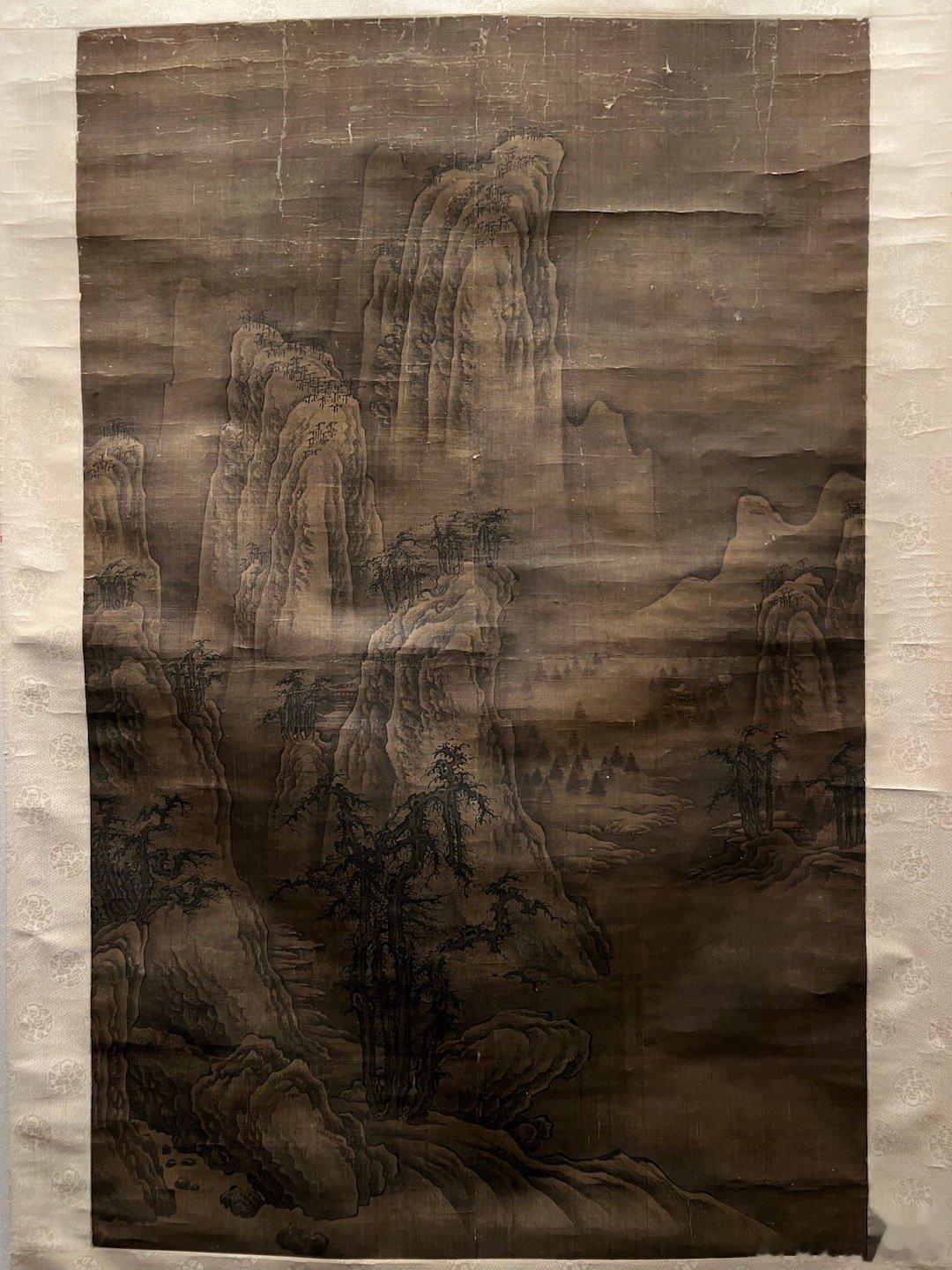 杭州中国美术学院美术馆的“宋韵今辉”特展，人山人海…看了一圈，有南宋四家李刘马夏